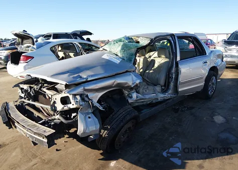 2007 Mercury Grand Marquis Gs from USA, damaged, VIN 2MEFM74V37X602897